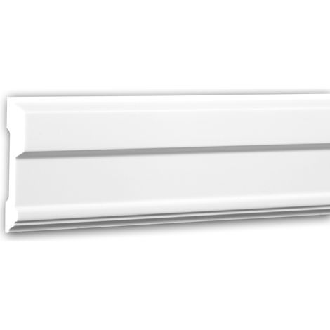 Panel Moulding 151344 Profhome Dado Rail Decorative Moulding Frieze Moulding Neo-Classicism style white 2 m