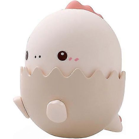 Veilleuse dessin animé, veilleuse portable pour enfants, lampe de chevet LED, cadeau créatif pour anniversaire ou amoureux (rose) (1/2)