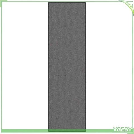 Paillasson - FAFEISY - 4105555 - Anthracite - 115x400 cm - Antidérapant, polypropylène (1/5)