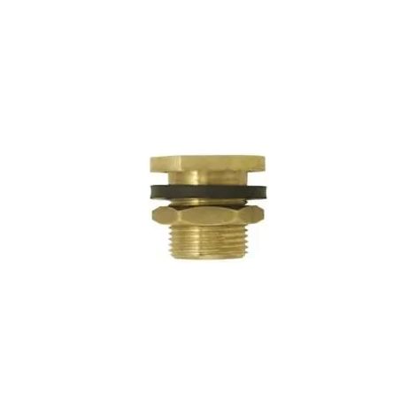 Boutté – Traverse de cuve en laiton M 20 x 27 – Raccord fileté étanche pour installations de plomberie – Poids 0.099 kg – Usage durable (1/4)