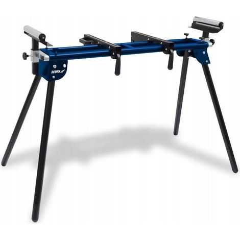 Dedra N113 Mesa Ingletadora Negra Estable y Plegable
