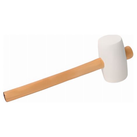 Gummihammer Weiß 500g - 60 mm SIDAMO - 11200104