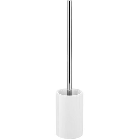 Lineabeta - Porte-balai Skoati en porcelaine blanche