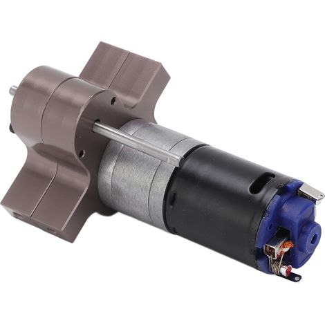 Metallgetriebegehäuse mit 370er Motor für WPL B1 B-1 C14 C-14 Militär-LKW im Maßstab 1:16, titanfarben (1/5)