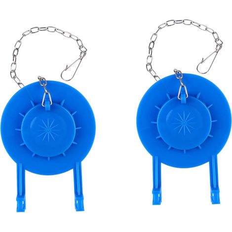 Clapets de Réservoir de Toilette, Pvc, Bleu (1/5)