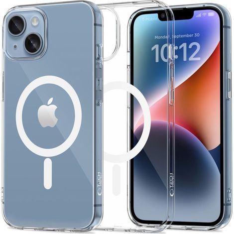 Puzdro Tech-Protect Flexair MagSafe pre iPhone 13/14 - priehľadné