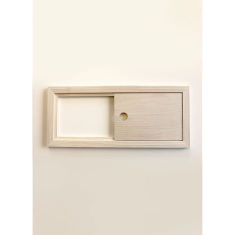 Infraworld Lüftungsschieber Fichte Saunazubehör B3605 (1/5)
