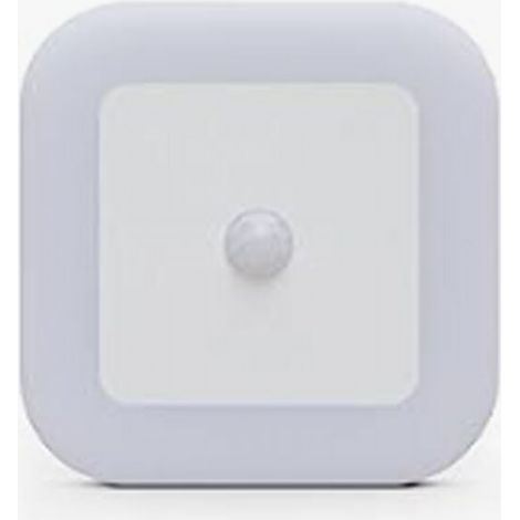 Veilleuse LED automatique 0,8 W avec détecteur de mouvement physique - Lumière chaude - Lot de 2 (1/3)