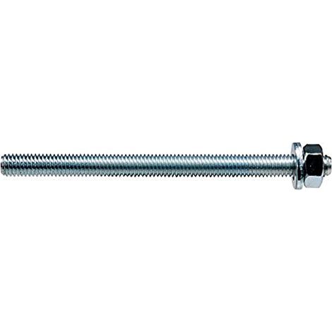 Fischer 10x asta di ancoraggio FIS A M 12 x 210 mm zincata a caldo acciaio 5.8 - 90286
