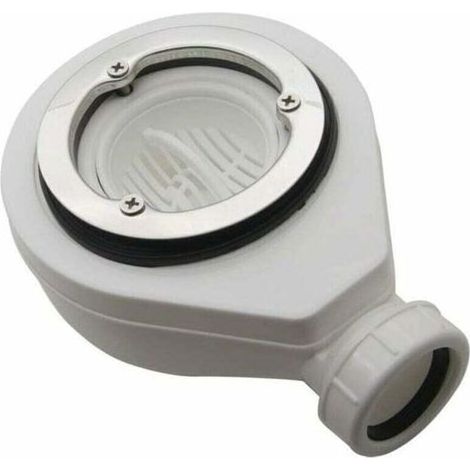 Bonde horizontale sans capot Ø90 DONA pour receveurs de douche (1/4)