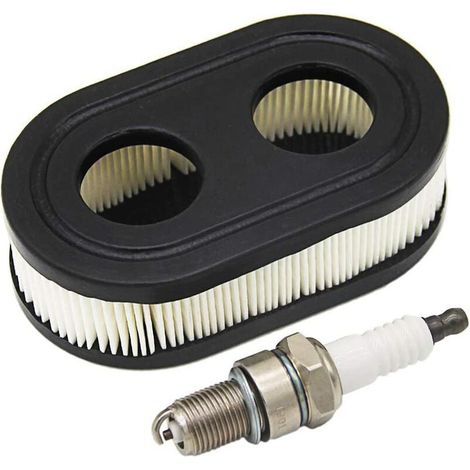 Luftfilter und Zündkerzen für Briggs & Stratton 550E 550EX Series Eco-Plus 575EX Motoren. Ersetzt 798339 798452 593260 093000er 09P0000 Motor 4247 5432 5432K (1/5)