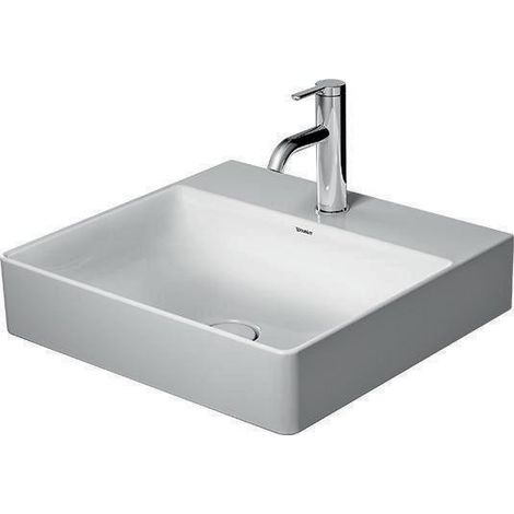Duravit DuraSquare Waschtisch, 50x47cm, ohne Hahnloch, ohne (1/5)