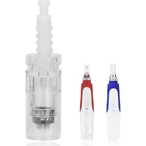 36 cartouches d'aiguilles pour stylo de micro-aiguillage électrique automatique Derma Pen (10 cartouches d'aiguilles à baïonnette) (1/5)