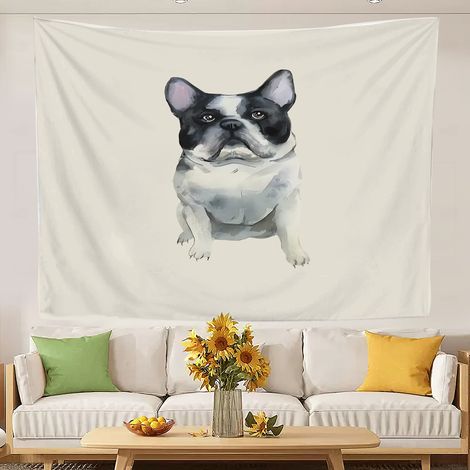 Tapisseries élégantes et luxueuses pour chambre d'adolescente, décor pour chambre ou salon 100x75cm (1/5)