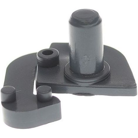DOUILLE GAUCHE FERMETURE PORTE GRIS 40POUR REFRIGERATEUR ARISTON