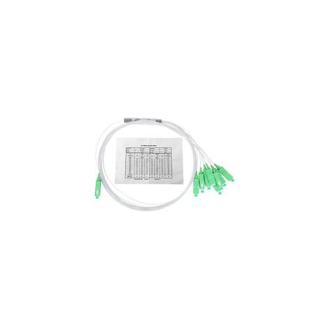 Accesorios para cables de red, prácticos y duraderos cables PLC, tipo tubo, 1 x 8, para accesorios de distribución.