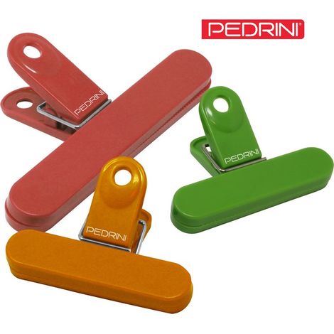 CLIP CHIUDI SACCHETTO IN CONFEZIONE DA 3 PEZZI