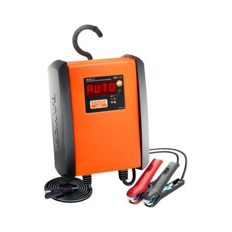 BAHCO - Chargeur / mainteneur de charge automatique 10 Ampères pour batteries 24V