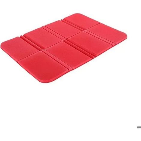 Coussin Pliant en Mousse XPE,Tapis de Plage,Camping,Portable,Humidité,Extérieur,Imperméable,Petit Tapis de - Rouge[D5996]