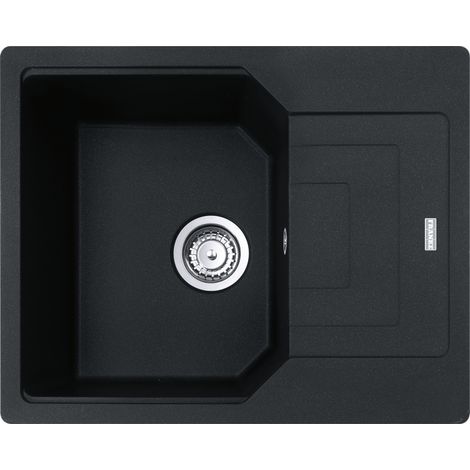 Franke Urban UBG 611-62. Tipo di lavello: Lavello ad incasso, Forma del lavandino: Rettangolare, Materiale del lavandino: Granito. Larghezza: 620 mm, Lunghezza: 500 mm, Profondità: 5... - 114.0686.742