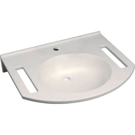 Lavabo Geberit PRIVO 600x550mm con foro we (1/3)