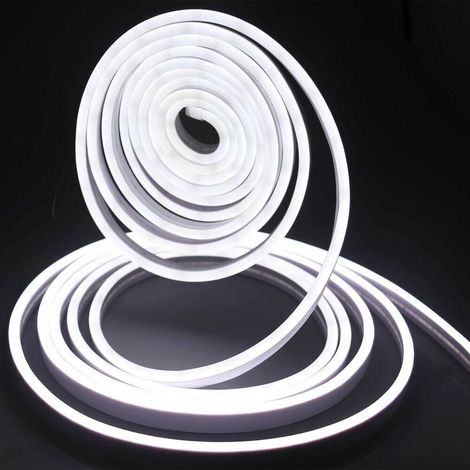 Striscia Led Luce Bianca Per Scritta Insegna Luminosa Strip Flessibile 5 Mt Ip65 (1/4)