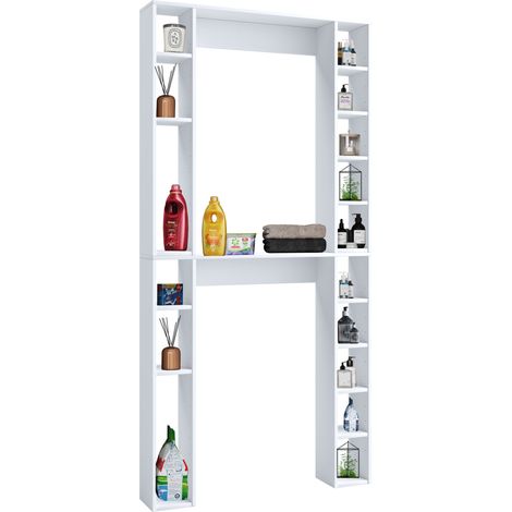 Superestructura de estante de pared WC Bad Regal Tinoli XL 200x98x18 - VCM (1/2)