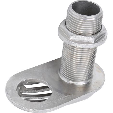 Filtre à eau de mer en acier inoxydable 316 pour bateau, crépine anti-impuretés et raccord traversant (MJS023-1in)