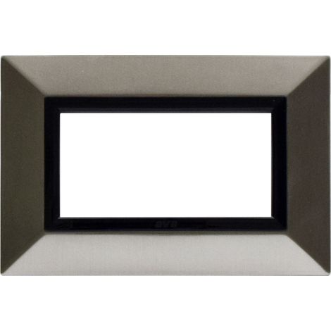 Placca Zama44 Nichel Spazzolato 4M AVE 44P94NCS