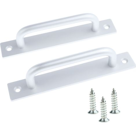 Poignée Coulissante - Acier Inoxydable - Pour Porte Coulissante Porte De Grange Porte De Jardin Armoire - 160 mm - Lot De 2 (1/5)