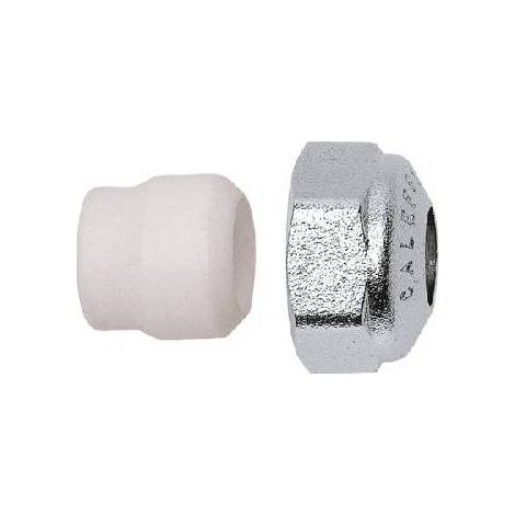 2 x RACCORD MÉCANIQUE POUR TUYAU EN CUIVRE AVEC JOINT PTFE Dimensions : D.14 - 23 p. 1,5