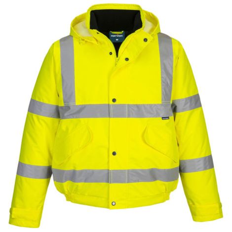 Chaqueta bomber de invierno ES1 Essential de alta visibilidad PORTWEST ES463 XS Amarillo (1/2)