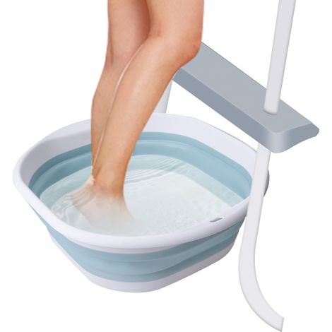 Bain de pieds portable pour piscine, bain de pieds pliable, adapté aux accessoires de piscine hors sol (1/5)