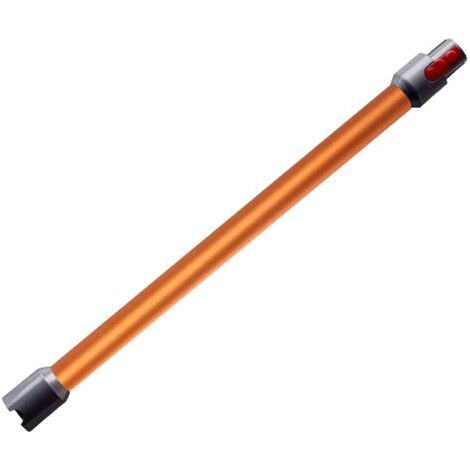 Replacement extension tube for Dyson V11 V15 V10 V8 V7 vacuum cleaners, 72cm long accessory extension tube, orange extendable wand (1/4)