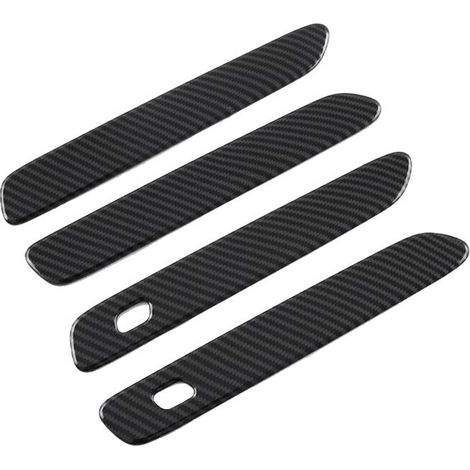 Adatto per maniglie esterne delle porte, coperture decorative color fibra di carbonio e guarnizioni/ATTO 4