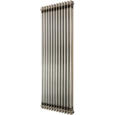 Traditional 2 Column Radiator - 1500 x 560mm - Raw Metal