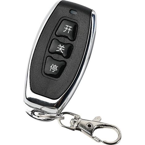 Mando a distancia para puerta de garaje, puerta enrollable, barrera, 433 MHz, pequeño chile (símbolo de llave opcional)