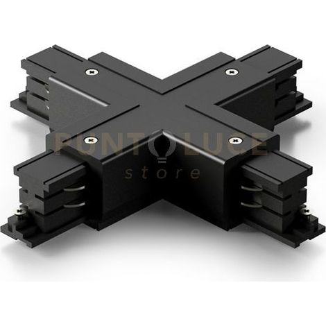 GBIC06- GIUNTO A "X" ELETTRICO-MECCANICO 220-240V PER SISTEMA BINARIO NERO