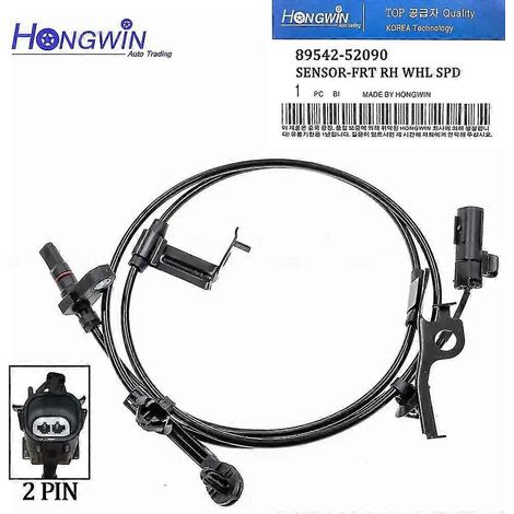 ABS-Raddrehzahlsensor vorne rechts/links für Toyota Yaris 2007–2019 1NR-FE 1NR-FKE Verso S Subaru Trezia 89543-52090 89542-52090 – vorne rechts (1/5)