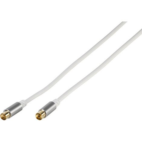 Vivanco 43155 Koaxialkabel 10 m Weiß (1/2)
