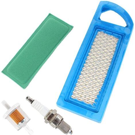 Filtre à air 794421 697152 613022 650821 697775 - Préfiltre 697292 - Bougie d’allumage - Compatible with moteur Briggs & Stratton (1/4)