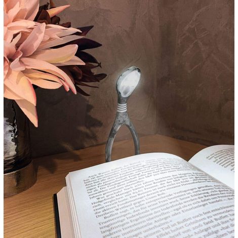 Moses Librix Leselicht Lumi Plus Marble Grey Luce da Lettura, Grigio Marmo (1/3)