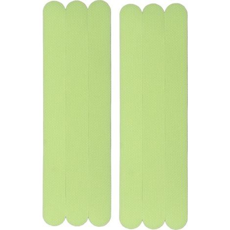Ruban phosphorescent antidérapant pour escaliers, piscine et salle de bain - 6 bandes vert lumineux adhésives (1/5)