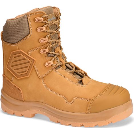 Stivale in pelle composita S3s Hro Fo Sc Hi Ci An Lg Sr - Taglia 42 - Giallo - Portwest