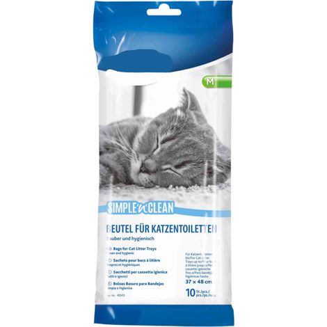 Sacs à litière Simple'n'Clean Taille M pour chat. - animallparadise (1/3)