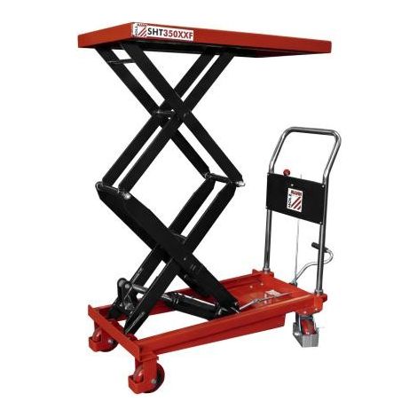 Carrello elevatore a doppio pantografo regolabile sht350xxf Holzmann