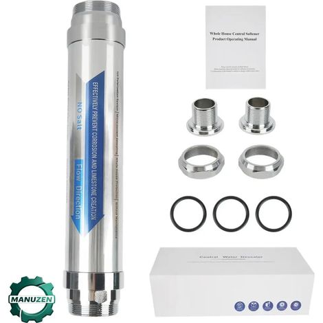 Manuzen - Adoucisseur Eau Sans Sel Pour Toute La Maison Inhibiteur Echelle (1/4)