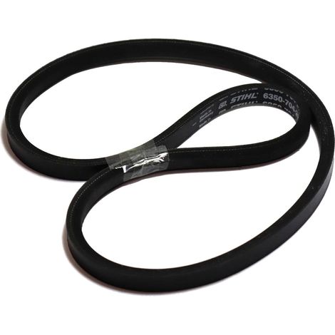 1 - Courroie Trapézoïdale - Courroie De Transmission - Pour Viking MB 248.3 T Et RM 248.0 T - Pièce De Rechange Pour Tondeuse - Noir