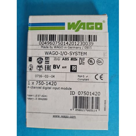 WAGO 750-1420, NEW