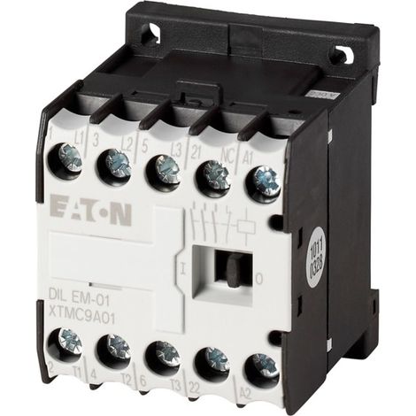 Contattore AC-3/I=9A P=4kW/ 0Z 1R DILEM-01(24V50/60HZ)